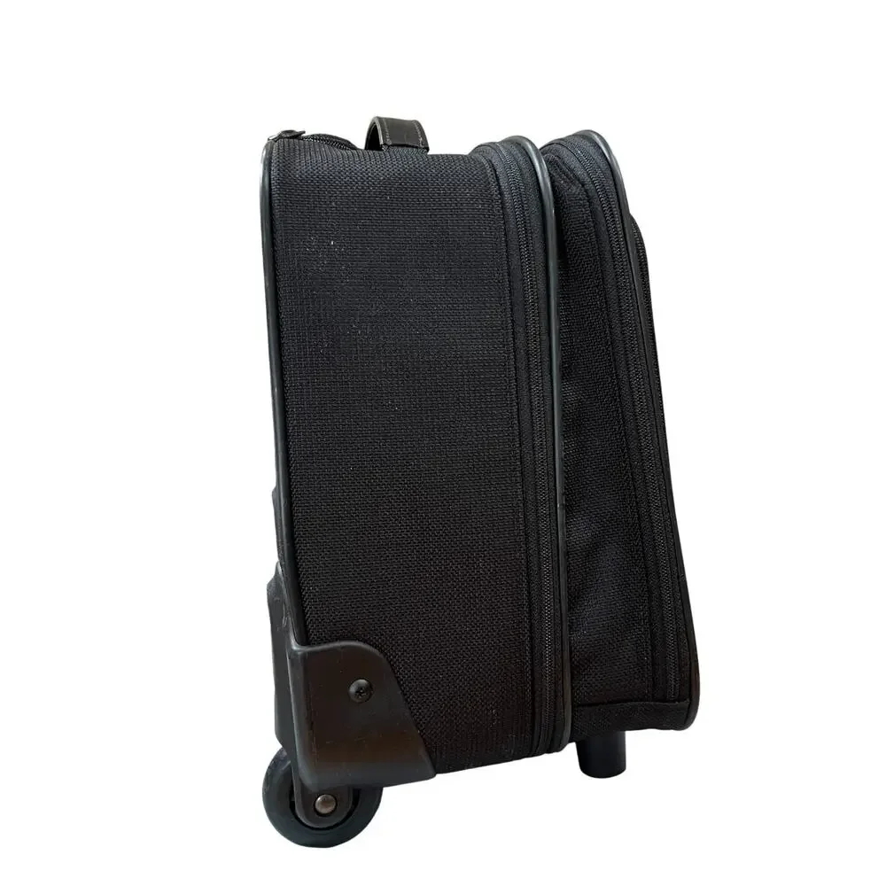 Hartmann Carry On Rolling Suitcase 16 Inch Laptop Travel Bag 2 Wheel Case